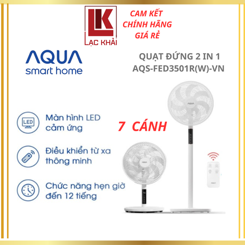 Quạt đứng AQUA AQS-FED3501R(W)- VN