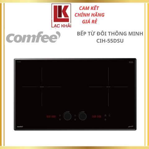 Bếp từ đôi âm thông minh Comfee CIH-55DSU
