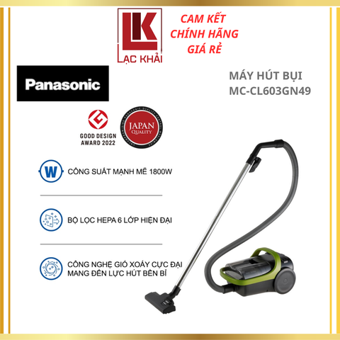 Máy hút bụi Panasonic MC-CL603GN49