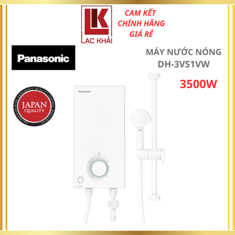 Máy nước nóng trực tiếp Panasonic 3500W DH-3VS1VW / DH-3VP1VW (có bơm)