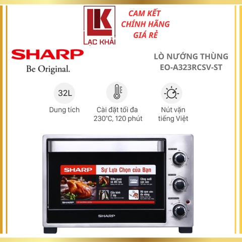 Lò nướng Sharp EO-A323RCSV-ST