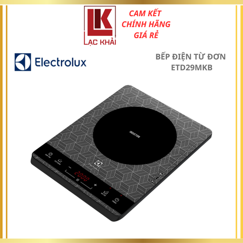 Bếp điện từ đơn Electrolux ETD29MKB