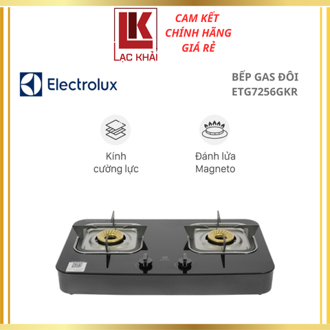 Bếp ga đôi Electrolux ETG7256GKR