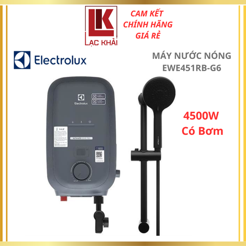 Máy nước nóng trực tiếp có bơm Electrolux EWE451RB-G6