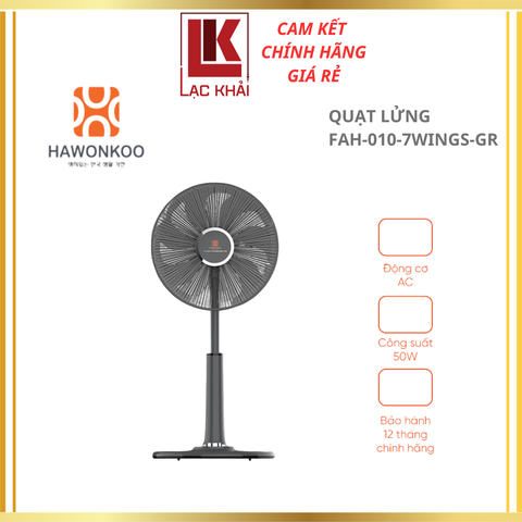 Quạt lửng Hawonkoo FAH-010-7WING-GR