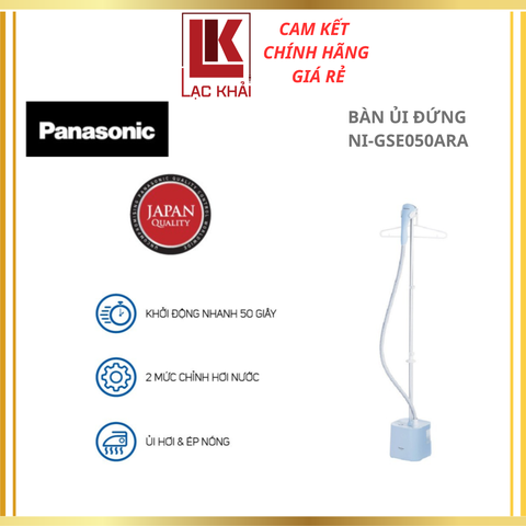Bàn ủi hơi nước đứng Panasonic NI-GSE050ARA
