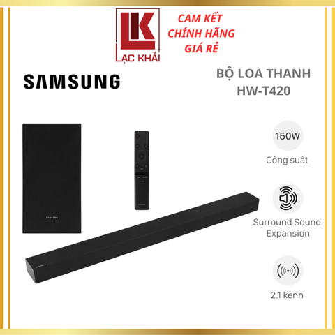 Bộ loa thanh Samsung HW-T420 150W