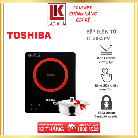 Bếp Điện Từ Toshiba IC-20S2PV