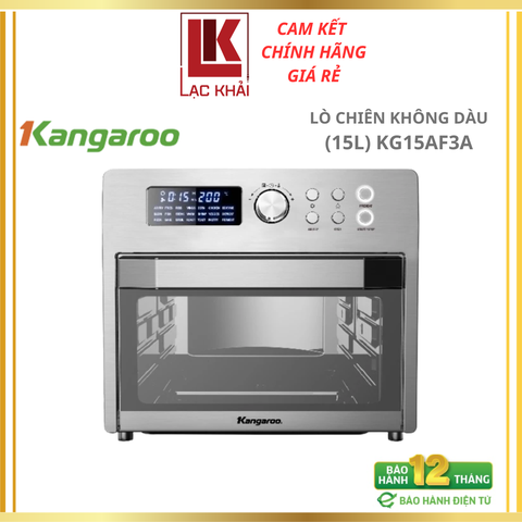 Lò chiên không dầu điện tử 15L Kangaroo KG15AF3A