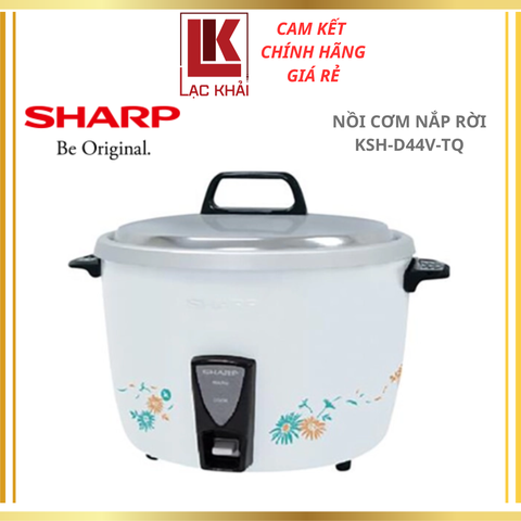 Nồi cơm nắp rời Sharp 3.8 lít KSH-D44V-TQ