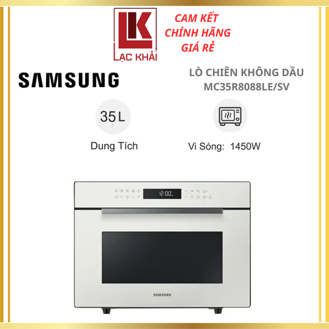 Lò chiên không dầu Samsung MC35R8088LE/SV