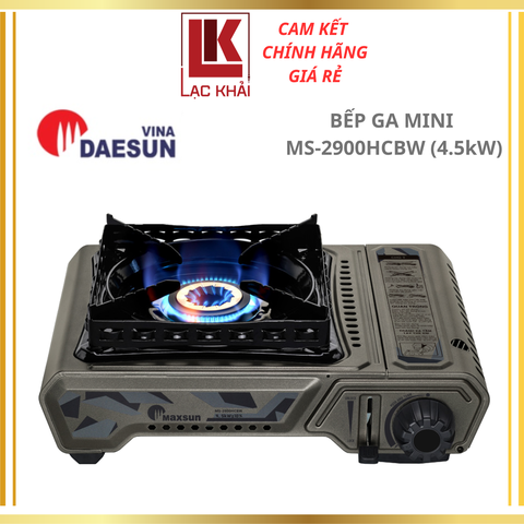 Bếp gas du lịch Maxsun MS-2900HCBW