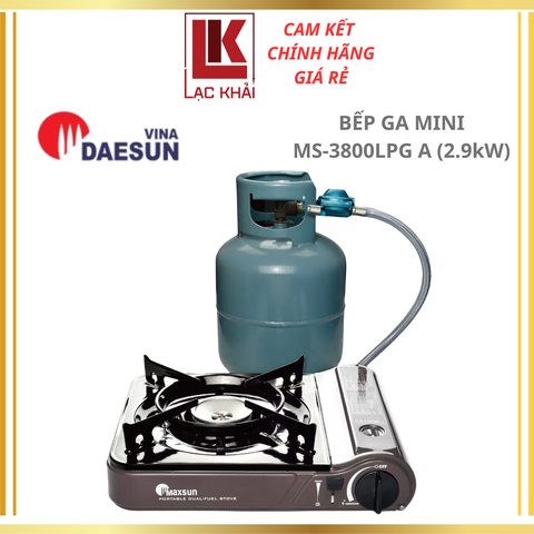Bếp gas du lịch Maxsun MS-3800LPG