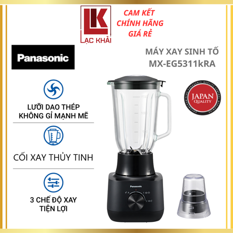 Máy xay sinh tố Panasonic MX-EG5311KRA/WRA