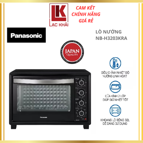 Lò nướng Panasonic 32L NB-H3203KRA