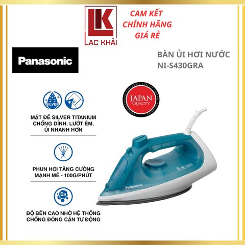 Bàn ủi hơi nước Panasonic NI-S430GRA