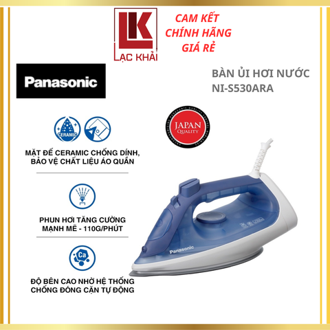 Bàn ủi hơi nước Panasonic NI-S530ARA
