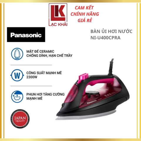 Bàn ủi hơi nước Panasonic NI-U400CPRA