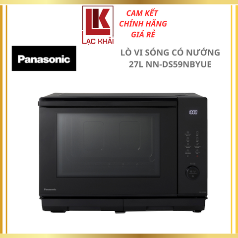 Lò vi sóng có nướng Panasonic 27L NN-DS59NBYUE