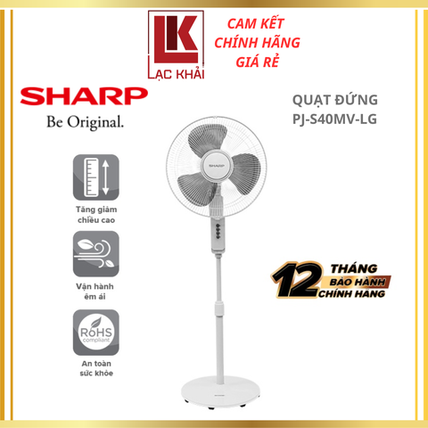 Quạt đứng Sharp PJ-S40MV-LG 55W