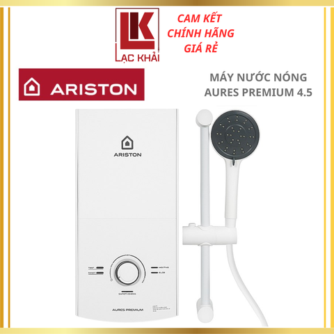 Máy nước nóng trực tiếp Ariston 4500W AURES PREMIUM 4.5