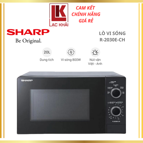 Lò vi sóng cơ Sharp 20L R-2030E-CH