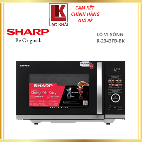 Lò vi sóng điện tử Sharp R-2343FB-BK