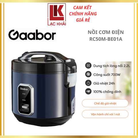 Nồi cơm điện đa năng 2.2L Gaabor RC50M-BE01A
