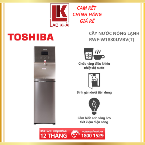 Cây nước nóng lạnh Toshiba RWF-W1830UVBV(T) 650W