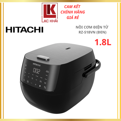 Nồi cơm điện tử 1.8L Hitachi RZ-S18VN(BK)