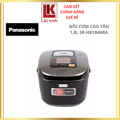 Nồi cơm cao tần Panaosnic 1.8L SR-HB184KRA