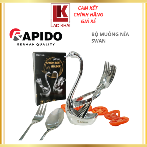 Bộ thìa dĩa Swan