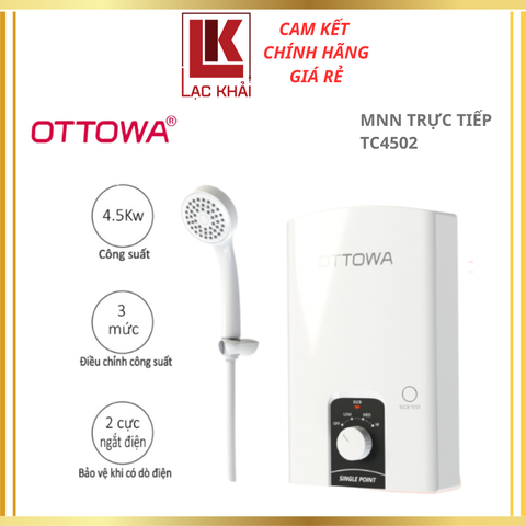 Máy nước nóng trực tiếp OTTOWA TC4502