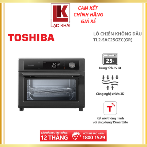 Lò chiên không dầu Toshiba 25L TL2-SAC25GZC(GR)
