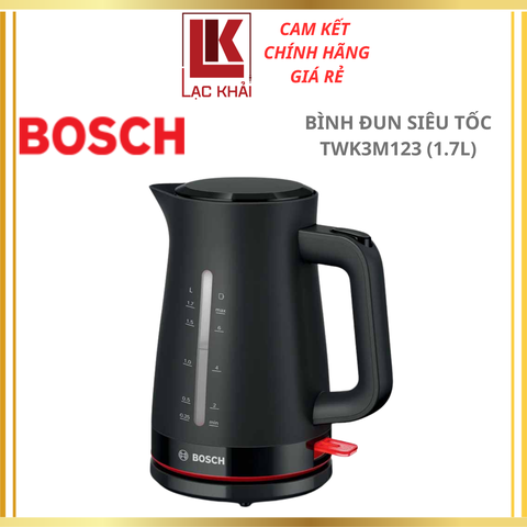 Bình đun siêu tốc 1.7L Bosch TWK2M164 / TWK3M123