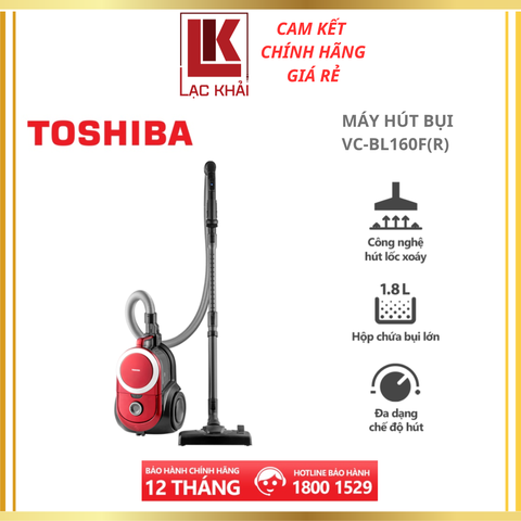 Máy hút bụi Toshiba VC-BL160F(R)