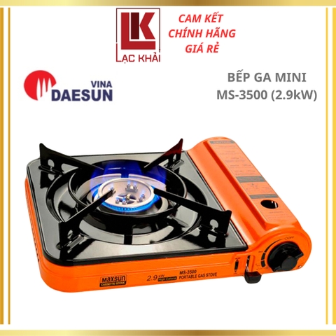 Bếp gas du lịch Maxsun MS3500 - Hộp nhựa