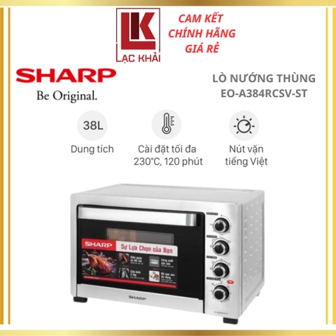 Lò nướng 38 lít Sharp EO-A384RCSV-ST