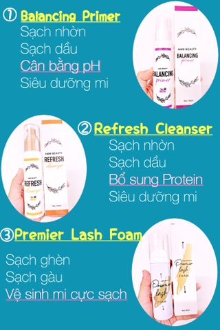 Bọt Vệ Sinh Mi Siêu Sạch (Premier Lash Foam)
