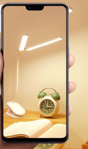 Đèn 2 Nhánh Kẹp Bàn