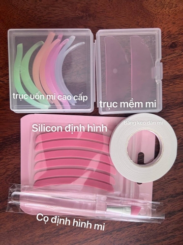 Set 5 Phụ Kiện Uốn Mi 2 Trục