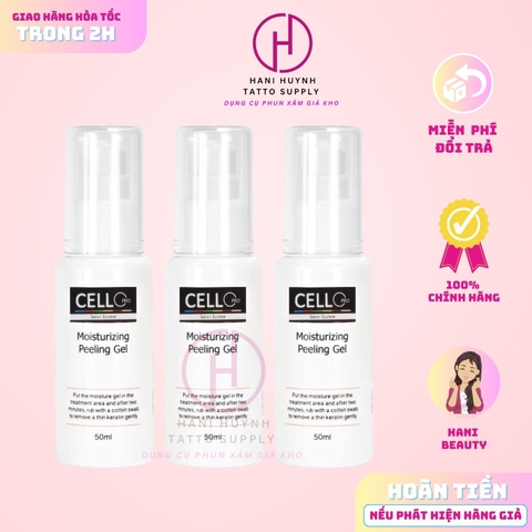 Tẩy Da Chết Cello Hàn Quốc Dưỡng Sau Xăm