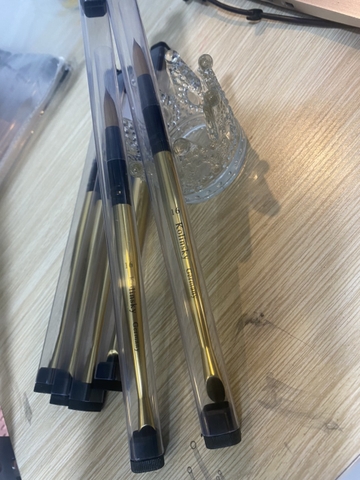 Cọ Đắp Bột Nail Trắng