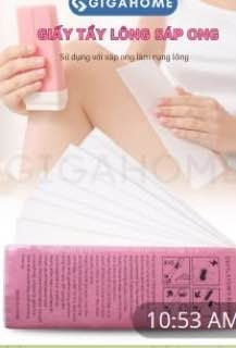 Set giấy tẩy lông 50 tờ