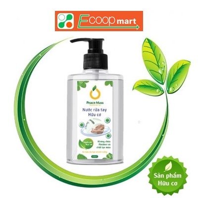 Nước rửa tay hữu cơ Peace Mass 340ml