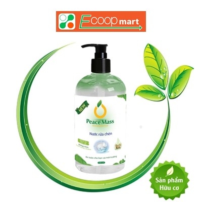 Nước rửa chén hữu cơ Peace Mass 500ml