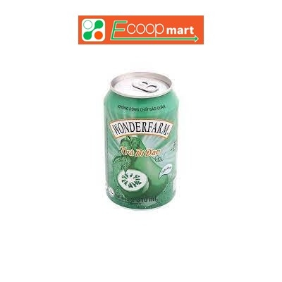 Trà bí đao Wonderfarm - lon 310ml