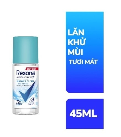 Lăn khử mùi Rexona nữ tươi mát chai 45ml