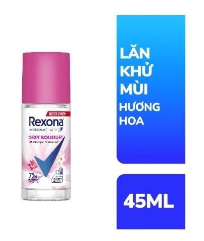 Lăn khử mùi Rexona nữ hương Hoa chai 45ml