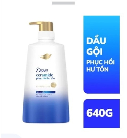 Dầu gội Dove phục hồi hư tổn 640g